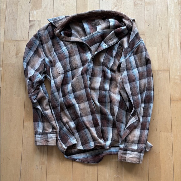 Brown Oversized Flannel - Picture 1 of 1
